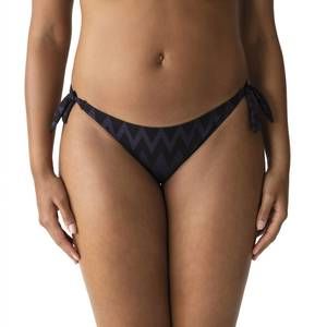 NEW PRIMADONNA venice bikini briefs waist ropes bottom in black